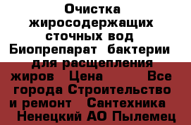 Очистка жиросодержащих сточных вод. Биопрепарат (бактерии) для расщепления жиров › Цена ­ 100 - Все города Строительство и ремонт » Сантехника   . Ненецкий АО,Пылемец д.